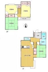 上野台Ｍ邸貸家の物件間取画像